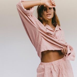 The Lullaby Club Dusty Pink Women’s Lounge Set